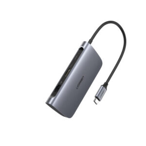 UGREEN    USB-C Hub 7in1,Silv,HDMI (BB) 50852     2xUSB A,USB-C PD,RJ45,SDTF