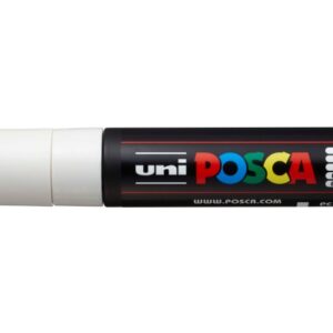 UNI-BALL  Posca Marker              15mm PC-17K    weiss, auf Wasserbasis