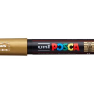 UNI-BALL  Posca Marker             0.7mm PC-1M     gold