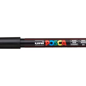 UNI-BALL  Fineliner Posca          0.7mm PC-1MR    schwarz