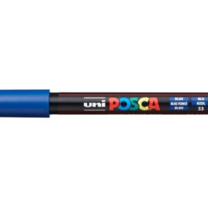 UNI-BALL  Fineliner Posca          0.7mm PC-1MR    blau