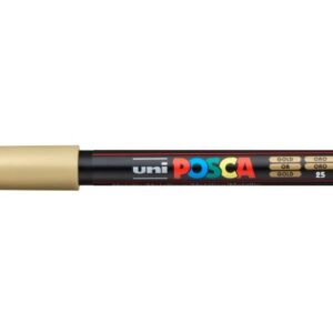 UNI-BALL  Fineliner Posca          0.7mm PC-1MR    gold