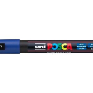 UNI-BALL  Posca Marker         0,9-1,3mm PC-3M     blau, Rundspitze