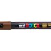 UNI-BALL  Posca Marker         0,9-1,3mm PC-3M     braun, Rundspitze