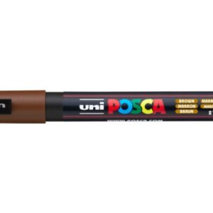 UNI-BALL  Posca Marker         0,9-1,3mm PC-3M     braun, Rundspitze