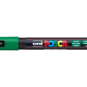 UNI-BALL  Posca Marker         0,9-1,3mm PC-3M     grün, Rundspitze