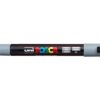 UNI-BALL  Posca Marker         0,9-1,3mm PC-3M     grau, Rundspitze – Bild 2