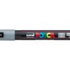 UNI-BALL  Posca Marker         0,9-1,3mm PC-3M     grau, Rundspitze