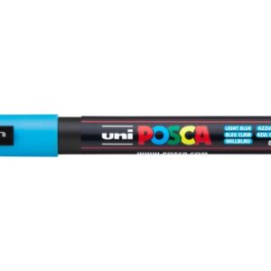 UNI-BALL  Posca Marker         0,9-1,3mm PC-3M     hellblau, Rundspitze