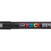 UNI-BALL  Posca Marker         0,9-1,3mm PC-3M     silber, Rundspitze