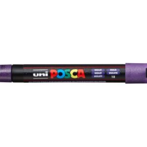 UNI-BALL  Posca Marker         0.9-1.3mm PC-3ML VI glitzer violett