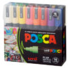 UNI-BALL  Marker Posca         1.8-2.5mm PC-5M 16C 16 Farben ass. – Bild 2