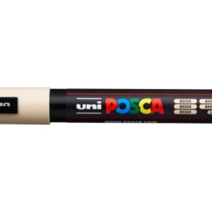 UNI-BALL  Posca Marker         1,8-2,5mm PC-5M     beige, Rundspitze