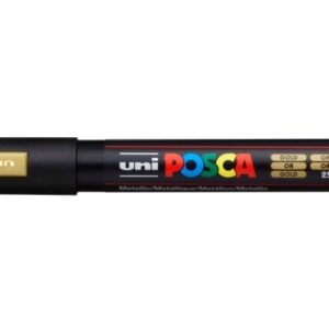 UNI-BALL  Posca Marker         1,8-2,5mm PC-5M     gold, Rundspitze