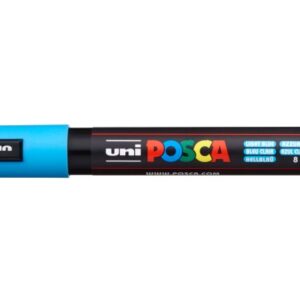 UNI-BALL  Posca Marker         1,8-2,5mm PC-5M     hellblau, Rundspitze
