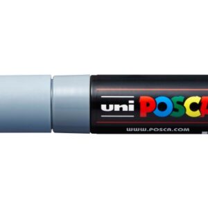 UNI-BALL  Posca Marker         4.5-5.5mm PC-7M     grau, Rundspitze