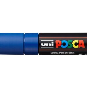 UNI-BALL  Posca Marker               8mm PC-8K     blau, Keilspitze