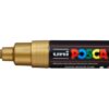 UNI-BALL  Posca Marker               8mm PC-8K     MET gold, Keilspitze – Bild 2