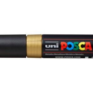 UNI-BALL  Posca Marker               8mm PC-8K     MET gold, Keilspitze
