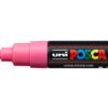 UNI-BALL  Posca Marker               8mm PC-8K     rosa, Keilspitze – Bild 2
