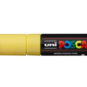 UNI-BALL  Posca Marker               8mm PC-8K     gelb, Keilspitze