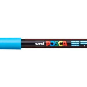 UNI-BALL  Fineliner Posca          0.7mm PC-1MR    hellblau
