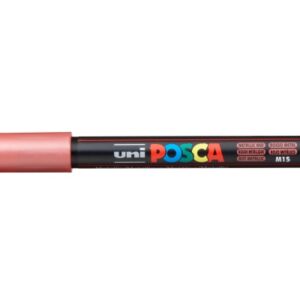 UNI-BALL  Fineliner Posca          0.7mm PC1MR     Metallic rot