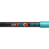 UNI-BALL  Fineliner Posca          0.7mm PC1MR     Metallic grün – Bild 2