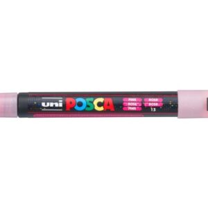 UNI-BALL  Posca Marker         0.9-1.3mm PC3-ML PI glitzer rosa