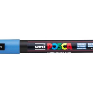 UNI-BALL  Posca Marker         0,9-1,3mm PC-3M     himmelblau, Rundspitze