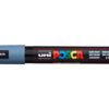 UNI-BALL  Posca Marker         1,8-2,5mm PC5M      schiefergrau, R'spitze