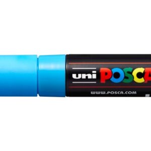UNI-BALL  Posca Marker         4.5-5.5mm PC7M      hellblau, Rundspitze