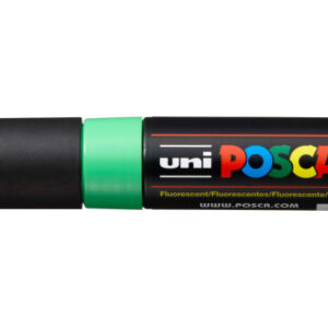 UNI-BALL  Posca Marker               8mm PC-8K     fluo grün, Keilspitze