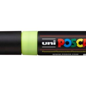 UNI-BALL  Posca Marker               8mm PC-8K     fluo gelb, Keilspitze