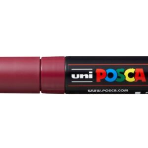 UNI-BALL  Posca Marker               8mm PC-8K     bordeaux, Keilspitze