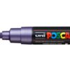 UNI-BALL  Posca Marker               8mm PC8K      MET Metal.violet,Keilsp – Bild 2