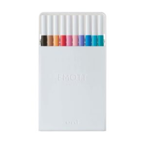 UNI-BALL  Fineliner Emott          0.4mm PEM-SY_1  soft pastel           10 Stück