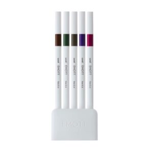 UNI-BALL  Fineliner Emott          0.4mm PEM-SY_5  vintage                5 Stück