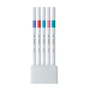 UNI-BALL  Fineliner Emott          0.4mm PEM-SY_5  candy pop              5 Stück