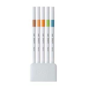 UNI-BALL  Fineliner Emott          0.4mm PEM-SY_5  nature                 5 Stück