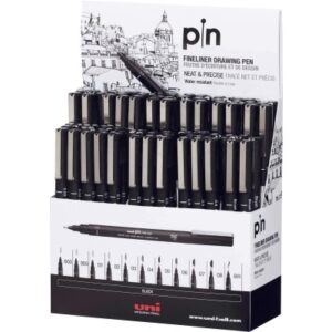 UNI-BALL  Fineliner Pin PIN-200/S schwarz               72 Stück