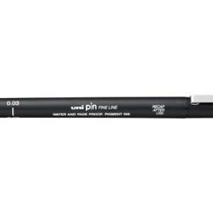 UNI-BALL  Fineliner Pin           0.03mm PIN003-20 schwarz