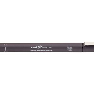 UNI-BALL  Fineliner Pin            0.1mm PIN01-200 dunkelgrau