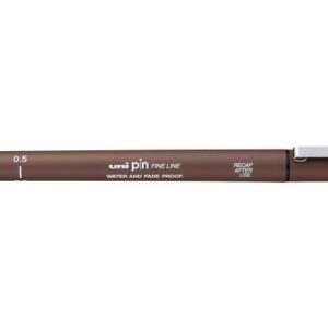 UNI-BALL  Fineliner Pin            0.5mm PIN05-200 sepia