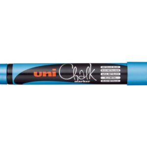UNI-BALL  Chalk Marker         1.8-2.5mm PWE-5M BL Metallic blau