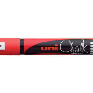 UNI-BALL  Chalk Marker         1,8-2,5mm PWE-5M    rot