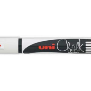 UNI-BALL  Chalk Marker         1.8-2.5mm PWE-5M    weiss