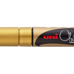 UNI-BALL  Chalk Marker               8mm PWE8K     gold, Keilspitze