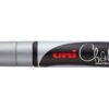 UNI-BALL  Chalk Marker              15mm PWE-17K   silber, Keilspitze