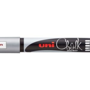 UNI-BALL  Chalk Marker         1.8-2.5mm PWE-5M    silber, Rundspitze